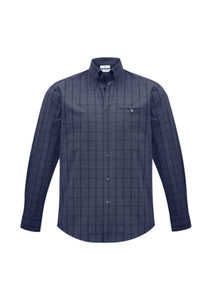 Clothing: Syzmik Mens Harper Long Sleeve Shirt (S820ML)