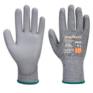 Cut Level C Portwest PU Palm Glove (A622)