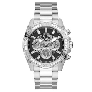 GUESS GW0390G1 TROPHY SILVER SILVER BRACELET WATCH
