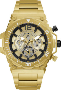 Watches: GW0324G2 GUESS Watch Gold Exposure