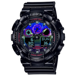 G Shock: GA-100RGB-1A Virtual Rainbow Limited Edition Watch