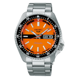 Seiko: Seiko 5 Sports The New Double Hurricane Retro Colour Collection Automatic Mens Watch – SRPK11K