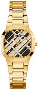 Watches: GUESS WATCH WITH METAL BRACELET GOLD GW0600L2