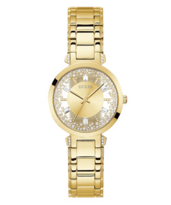 Watches: GOLD TONE CASE GOLD TONE STAINLESS STEEL WATCH