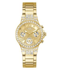 Guess Watches: GUESS GW0320L2 LADIES MOONLIGHT CRYSTAL WATCH