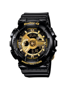 Baby G: Baby-G BA110-1A Gold Black