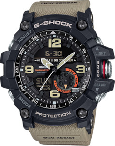 Premium G Shocks: GG1000-1A5 G-Shock MUDMASTER Twin Sensor