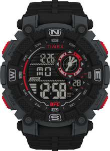Timex X Ufc: Timex x UFC Redemption Digital / Black Rubber TW5M53700