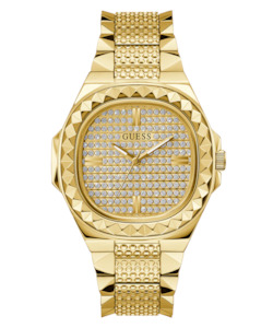 Guess Watches: Guess GW0622G1 Gold Rebel Crystal Watch