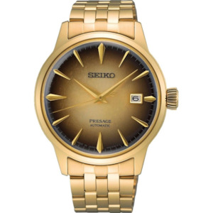 SRPK48J1 SEIKO Presage Cocktail Time Gold Watch