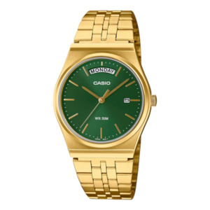 Casio: Casio MTPB146G-3A Green Dial Dial Retro Watch