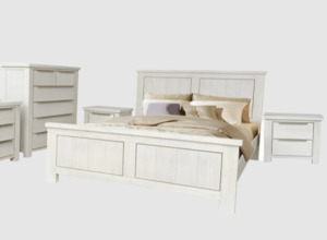 Bedroom: Milan 4 Pcs Bedroom Set -Queen
