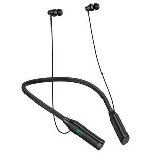Neckband Bluetooth Earphone 150 Hours, LED Battery Display