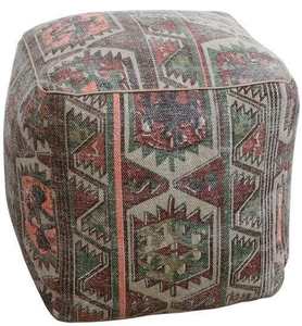 Furniture: Ottoman - Aztec