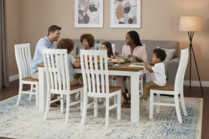 Dining: Markham Dining Set - 6 Seater