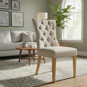 Tufted Back Dining Chair