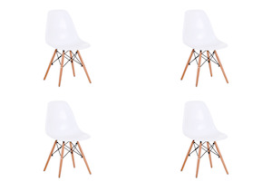 Echo Chair Set of 4-White