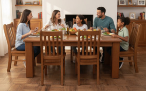 Dining Set: Felton Dining Suite - 1500 - 4 Seater