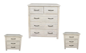 Bedside Table: Tallboy | Bedside Table - Set of 3
