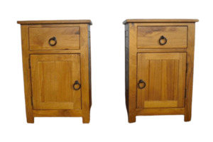 Bedside Table: Tina Bedside Table - Set of 2