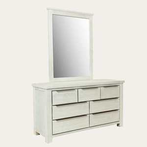Dressing Table Lowboy: Milan Dresser with Mirror
