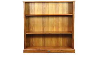 Display Cabinet Bookcase: Wanaka Rimu Bookcase 1200mm