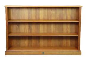 Display Cabinet Bookcase: Wanaka Rimu Bookcase 1010mm
