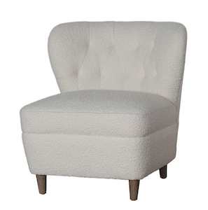 Armchair Occasional Chair: Boucle Occasional Chair