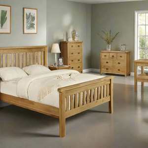 Bedroom Sets: Oak Bedroom Suite - 4 Piece
