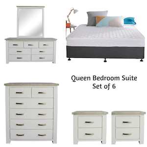 Bedroom Sets: Ashland Bedroom Suite - Set of 6
