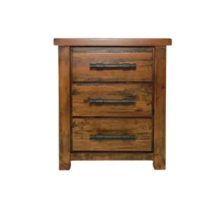 Bedside Table: Woodgate 3 Drawer Bedside Table