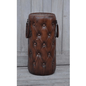 Furniture: Leather Umbrella Stand