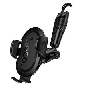 Ultra Thin Rear View Mirror Phone Holder w/ Dual Joint