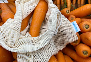 Cotton Produce Bags - 3 Pack