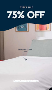 Household: Duvet Protector  - Washable, Breathable