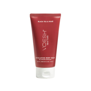 Voesh: VOESH Exfoliating Body Wash – Black Tea & Rosé 175g