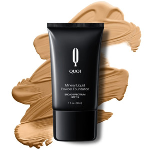 Quoi: Quoi Mineral Liquid Powder Foundation Broad Spectrum SPF 15 30ml
