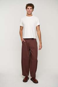 Mens Pants: Harris Relaxed Pant Choc