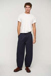 Mens Pants: Harris Relaxed Pant Navy