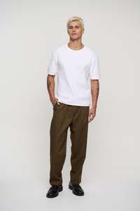 Mens Pants: Luke Flow Pant Choc