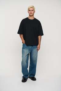 Mens Tees: 230G Cotton Premium Tee Black
