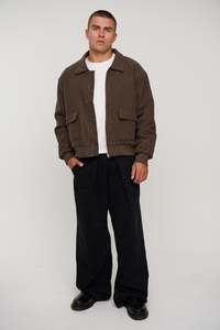 Mens Jackets: Pauly Lined Jacket Choc