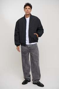 Kane Bomber Jacket Black
