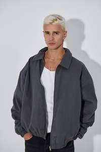 Arik Washed Bomber Stone