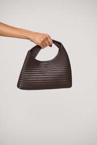 Womens Bags And Shoes: Eliana Handle Bag Chocolate
