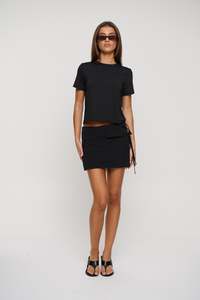 Zali Mini Skirt Black