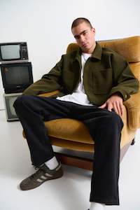 Mens Denim: Mitchell Relaxed Denim Black