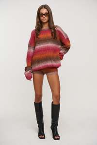 Loyalty Knit Short Wine