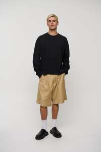 Cotton Long Sleeve Black