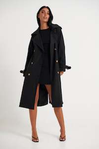 Lia: Lia Trench Black